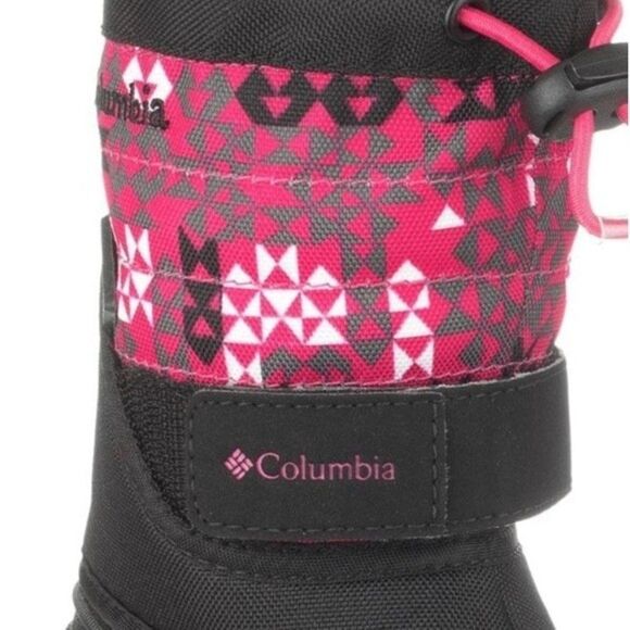 Big‎ Girls/Women's Columbia Powderbug Plus II Print Winter Boot 5 - Picture 1 of 5